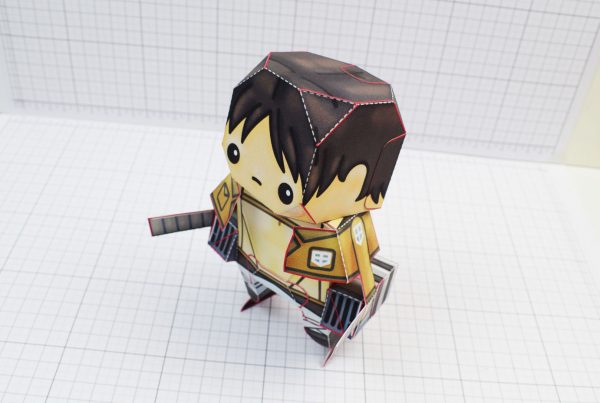PTI Attack on Titan Cute Paper Toy Image Top