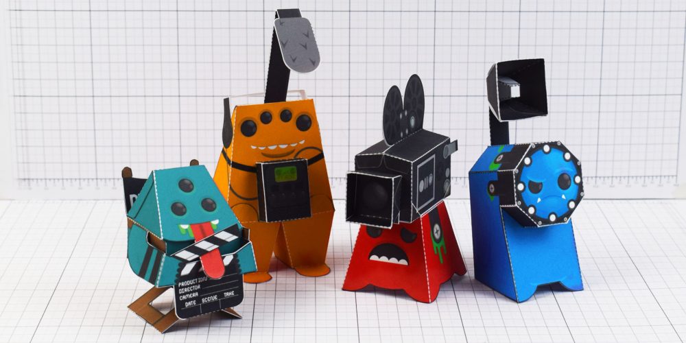 Media Monster papercrafts