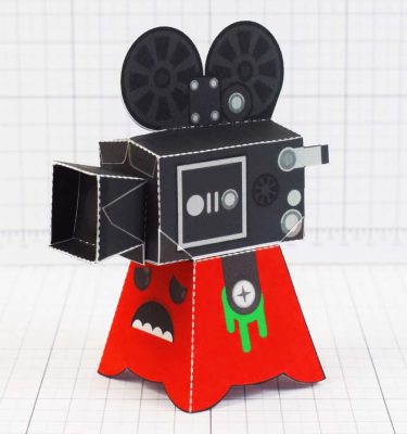 PTI - Media Monsters Camera Paper Toy Image - Main