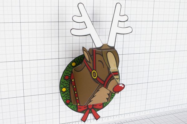 PTI - Twinkl Christmas - Reindeer Head Decoration - Image Main