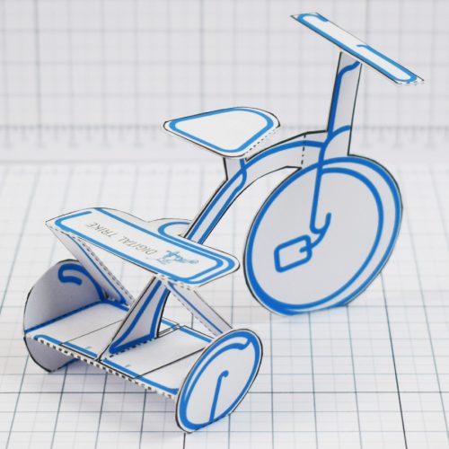 PTI - Digital Trike Promotional Toy - Square