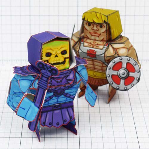 PTI - Fold Up Toys Eternains - Skeletor and he-man