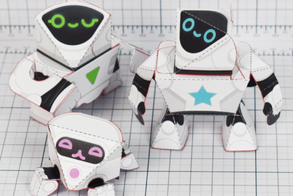 PTI - circuit siblings paper robots - Main