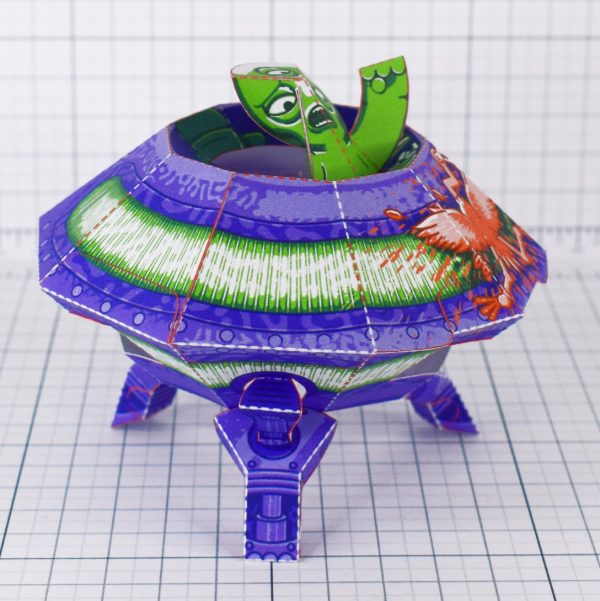 PTI - UFO Fold Up Toy - Landing 3