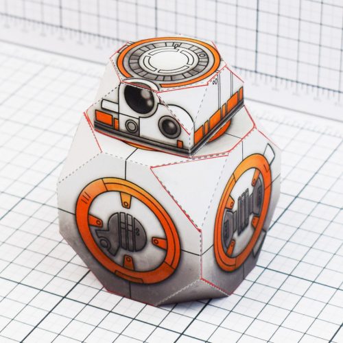 PTI BB-8 Droid Star Wars Paper Toy Main Square