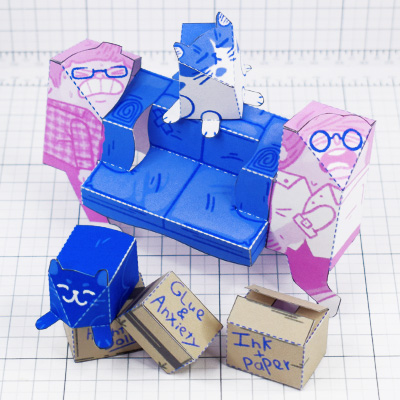 Thu - Moving House Fold Up Toy - Thumbnail