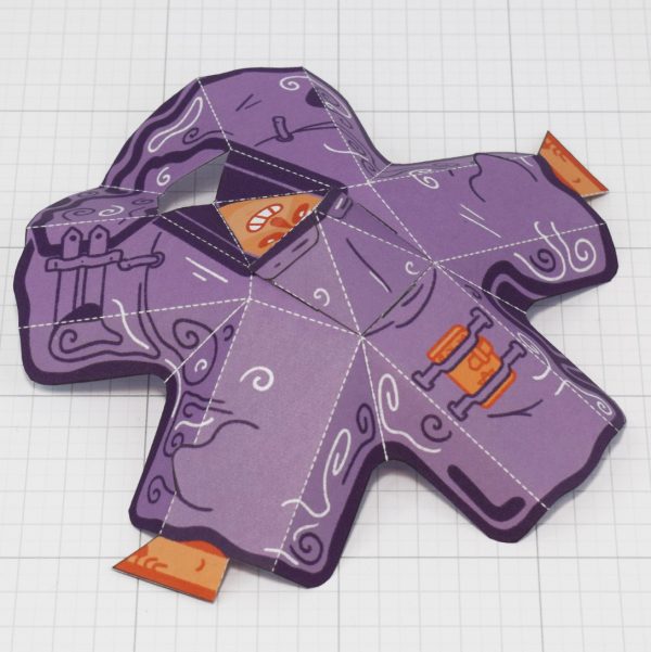 PTI-Melting Mage Paper Toy - Melted