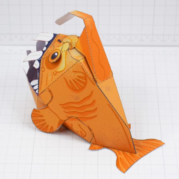 PTI - Alluring Anglerfish - Fold Up Toy - Back