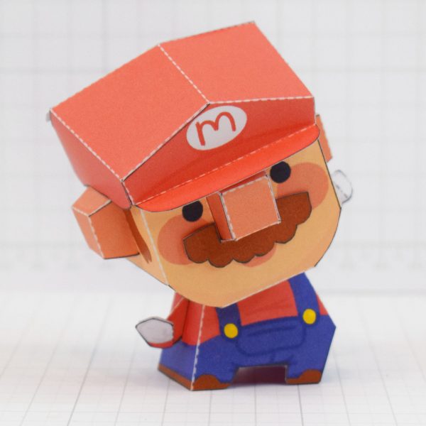 PTI - Mar10 Mario Fold Up Toy - L Side