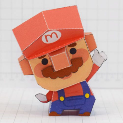 PTI - Mar10 Mario Fold Up Toy - Thumbnail