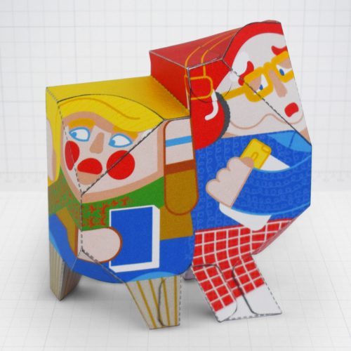 PTI - Perry Grayson Fold Up Toys - Arts Council - Model C