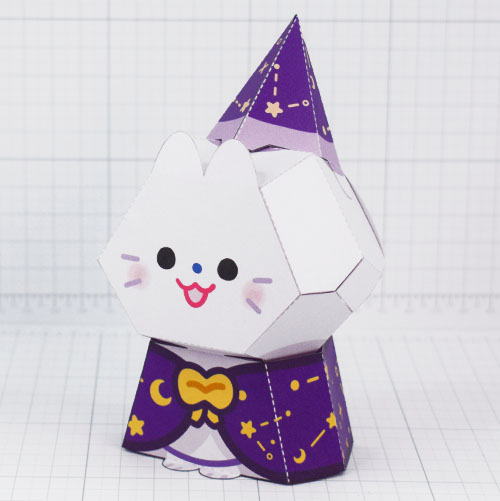 PTI - Cat Wizard Fold Up Toy - Thumbnail