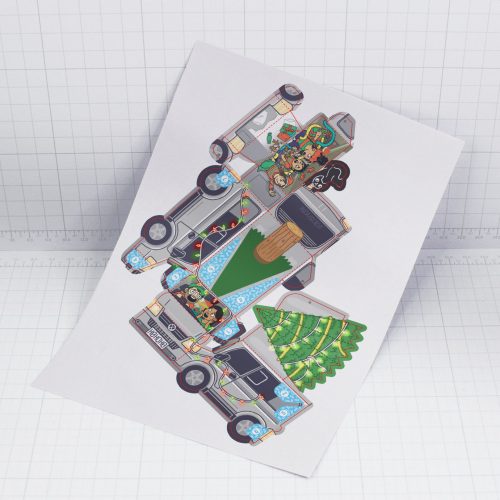 PTI - Patchwork Christmas Card - Mockup