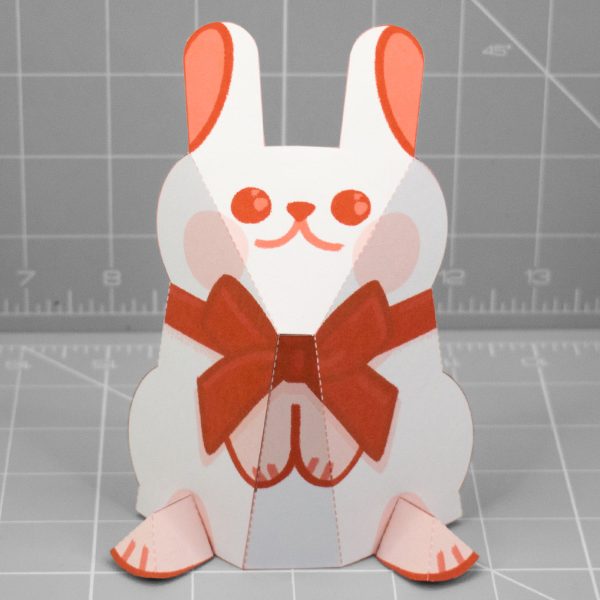 PTI - Lunar New Year Rabbit Paper Toy 2023 - Front