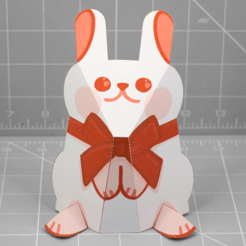 PTI - Lunar New Year Rabbit Paper Toy 2023 - Thumbnail