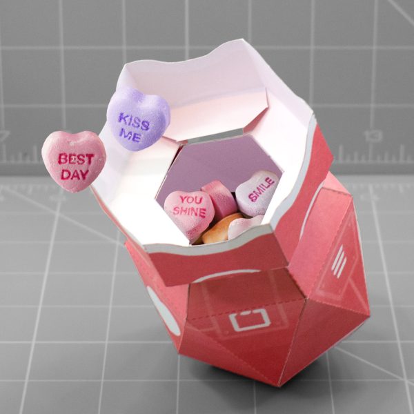 PTI - Valentines Love Bomb Fold Up Toy - Candy